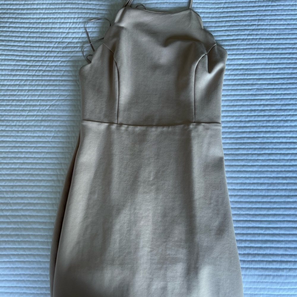 Scalloped Mini Dress